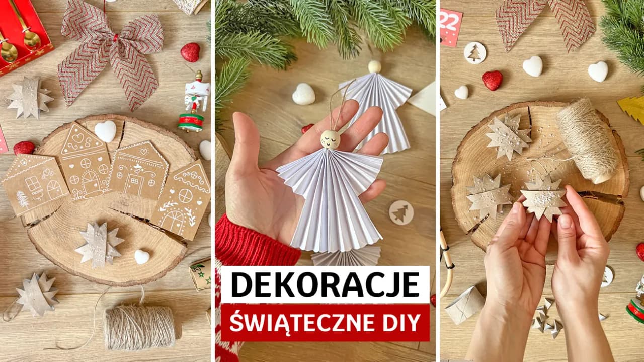 Jak zrobić ozdoby świąteczne z papieru - proste i kreatywne pomysły